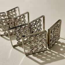 4 ALAMARI VINTAGE LOTTO accessori gioiello chiusura giacca buttons bijoux bag