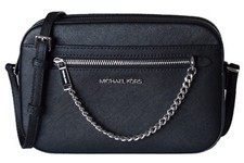 MICHAEL KORS Donna Borsa JET SET ITEM LG EW ZP CHAIN XBDY nero - argento