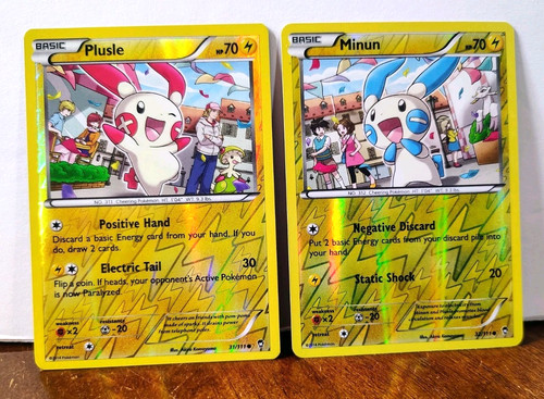 Pokemon plusle 111 minun - pokemon,