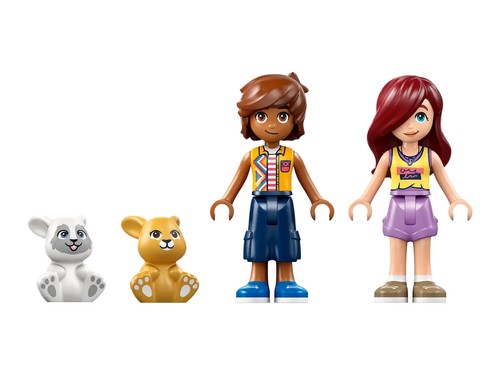 Lego friends hotel conigli - lego,