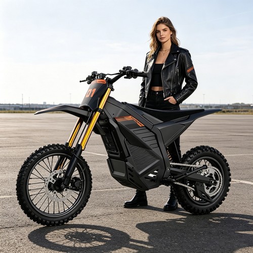Dirt bike elettrica per - , adulti
