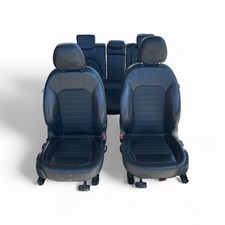 Tappezzeria / sedili in pelle e stoffa neri Alfa Romeo Stelvio (2016 > )