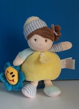 "DOUDOU et COMPAGNIE" Paris, peluche "Bambola", altezza 19 cm.