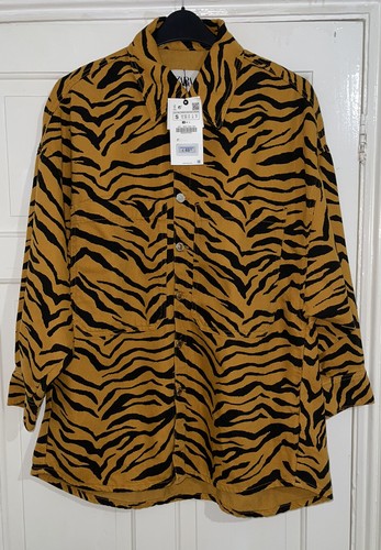 Zara sovracamicia marrone - zara,