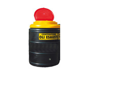 Cisterna di raccolta olio esausto realizzata in un doppio contenitore 300LT OMPI
