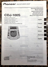 Pioneer cdj 100s lettore cd - cdj-100s,