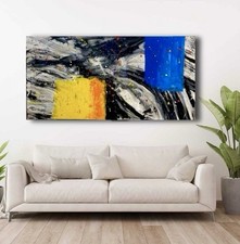 Quadro Astratto Dipinto a mano