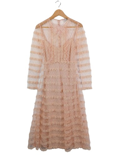 Red valentino abito pizzo - valentino, in