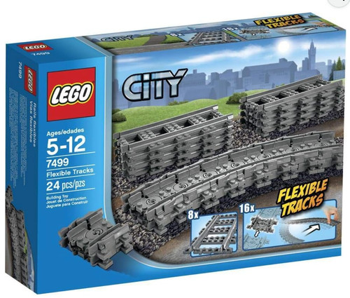 Lego city treno - binari, dritti
