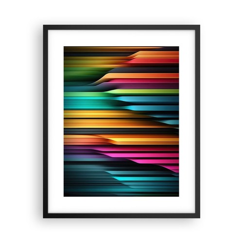 Poster 40x50cm colorato linee - poster,