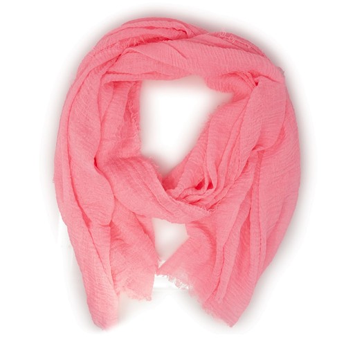 Sciarpa rosa cotone - , donna