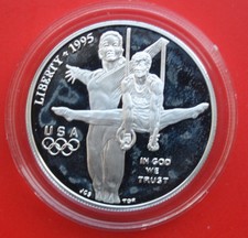 USA-America Dollaro D'Argento 1995-P Atlanta 1986 KM# 260 PP-PROOF #F1804