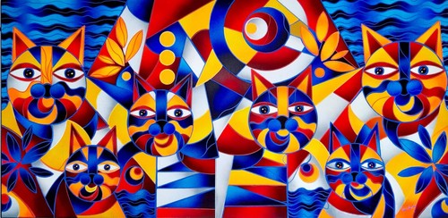 Kino mistral family cat - "family, cat"