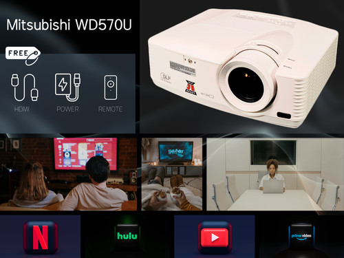 Mitsubishi wd570u proiettore - mitsubishi,