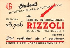 3909) BOLOGNA, LIBRERIA INTERNAZIONALE RIZZOLI.