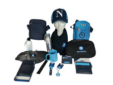 Gadget Napoli calcio-Borsello Marsupio berretto Portafogli Portachiavi
