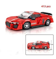 LEGO Car MOC Rosso Audi R8