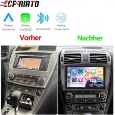 4+64GB Autoradio Android 15 Für Toyota Avensis T27 2009-2015 Carplay GPS Navi BT