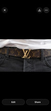 Louis vuitton initial belt - vuitton,