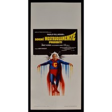 locandina SOGNI MOSTRUOSAMENTE PROIBITI paolo villaggio superman fantozzi B183