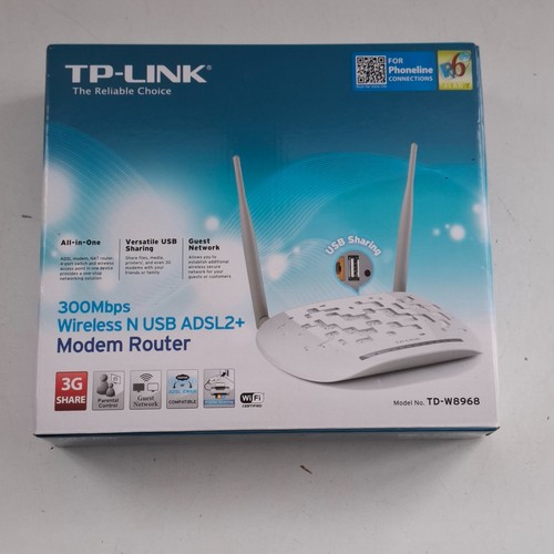 Link w8968 adsl2 modem - adsl2+,