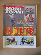 MOTOSPRINT n�34 1991  TEST MALAGUTI FIFTY EVOLUTION  [MS9]