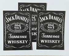 3 adesivi Jack Daniels 15x10 cm