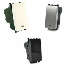 2 deviatore bipolare con spia