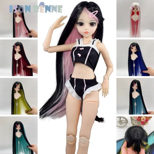 Double couleur bjd longue - bjd,