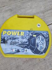 Catene da neve Power Grip 9 mm Gruppo 90 a maglia compatta
