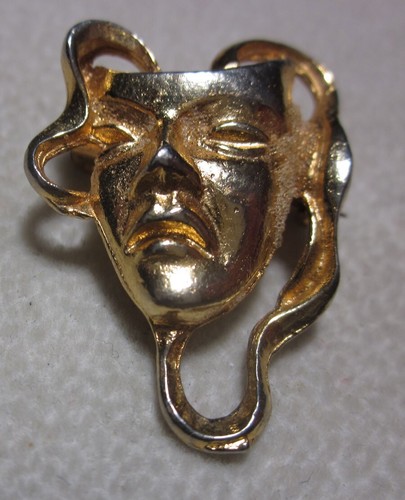Spilla maschera metal 5 - spilla,