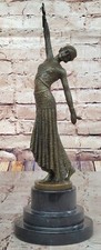 STATUA STATUINA BRONZO