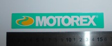 ADESIVO STICKER AUTOCOLLANT VINTAGE AUTO MOTO TUNING MOTOREX LUBRIFICANTS 