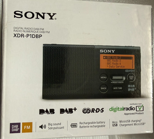 Radio sony xdr p1dbp - radio, xdr-p1dbp