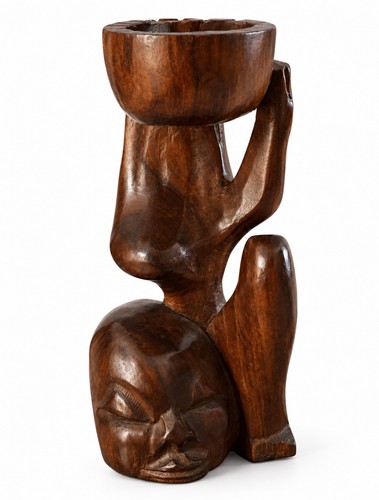 Statua africana luba mboko - africana,