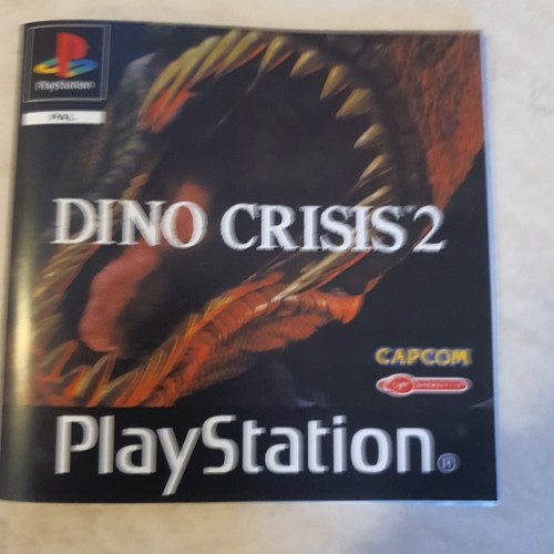 Manuale ps1 dino crisis - manuale,