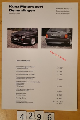 Hormann motorsport lancia - motorsport,