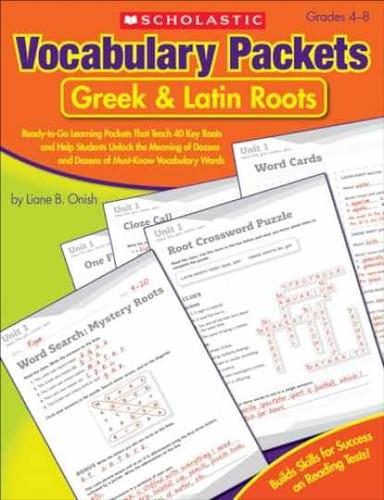 Vocabulary packets greek - vocabulary, packets: