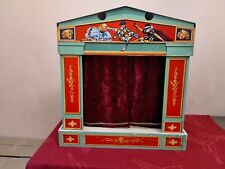 Teatrino in legno  anni 60 con 5 marionette