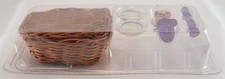 Pic nic basket with - basket, sweet