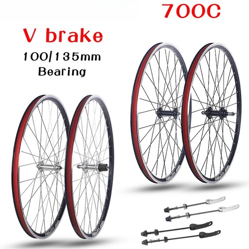 Set ruote bici strada 700c - set,