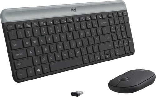 Logitech mk470 slim - mk470, wireless