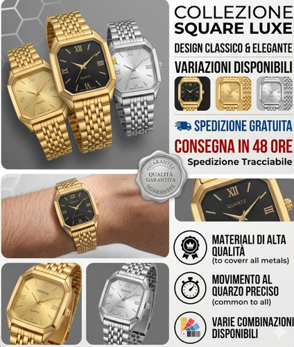 Orologio quartz luxe - quartz, –