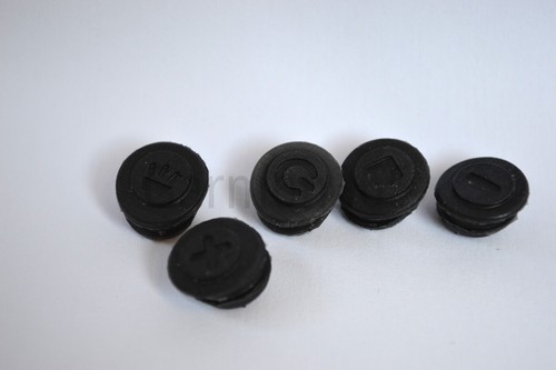 Set pulsanti gomma - set, garmin