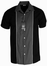 Top camicia uomo Relco nero