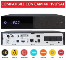 Decoder Linux Enigma2 Combo Multistream DVB-S2X DVB-T2 Ultra HD AB-COM Pulse 4k