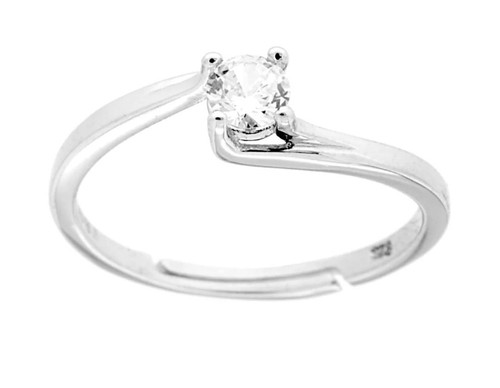 Anello solitario con - anello,