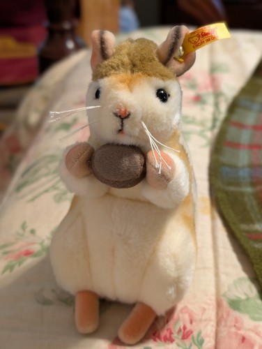 Steiff chipmunk with - with, nut