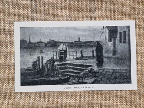 Sera chioggia quadro - sera, di
