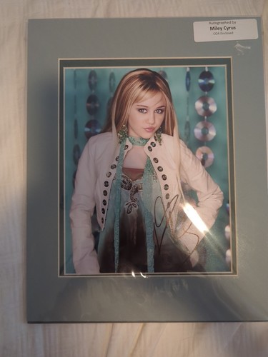 Foto firmata miley cyrus - firmata,